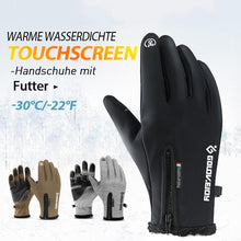 Laden Sie das Bild in den Galerie-Viewer, Warme wasserdichte Touchscreen-Handschuhe mit Futter
