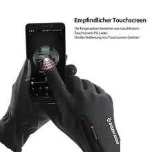 Laden Sie das Bild in den Galerie-Viewer, Warme wasserdichte Touchscreen-Handschuhe mit Futter