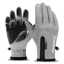 Laden Sie das Bild in den Galerie-Viewer, Warme wasserdichte Touchscreen-Handschuhe mit Futter