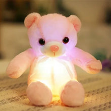 Laden Sie das Bild in den Galerie-Viewer, LED-Teddy - Plüschtier 30cm/50cm