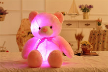 Laden Sie das Bild in den Galerie-Viewer, LED-Teddy - Plüschtier 30cm/50cm