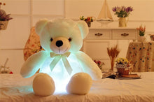 Laden Sie das Bild in den Galerie-Viewer, LED-Teddy - Plüschtier 30cm/50cm