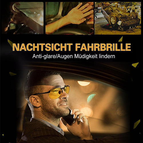 Neue Gelbe Anti-glare Nachtsicht Fahrbrille