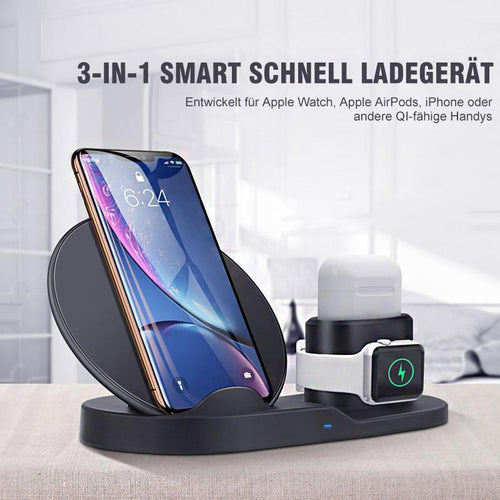 3-In-1 Smart Schnell Ladegerät für iPhone 11 Pro  XR XS MAX