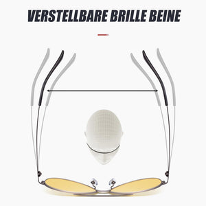 Neue Gelbe Anti-glare Nachtsicht Fahrbrille