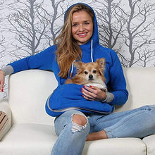 Laden Sie das Bild in den Galerie-Viewer, Kapuzenpullover mit Katzen/Hund Tasche