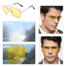 Laden Sie das Bild in den Galerie-Viewer, Neue Gelbe Anti-glare Nachtsicht Fahrbrille