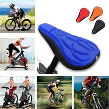 Laden Sie das Bild in den Galerie-Viewer, 3D Silikon Weicher Fahrrad Sattelbezug