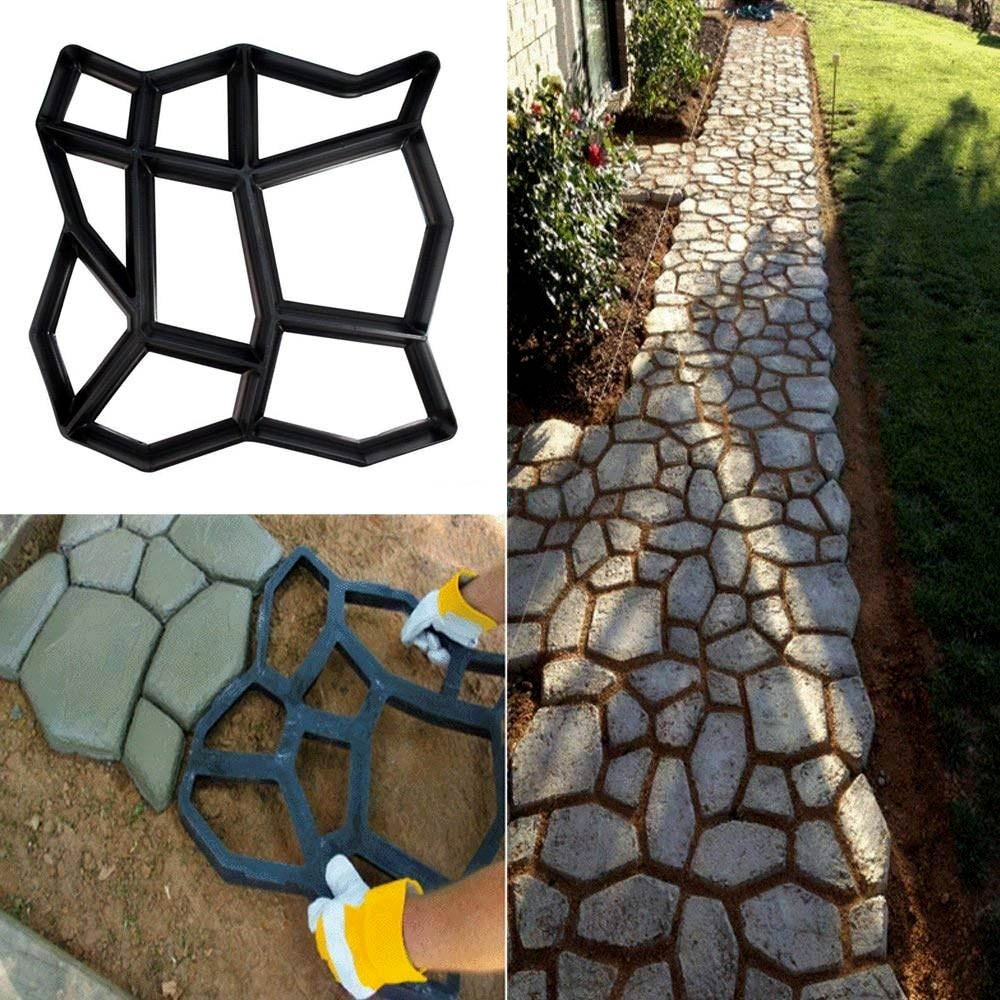 GEHWEG PFLASTERFORM SCHABLONE