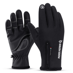 Warme wasserdichte Touchscreen-Handschuhe mit Futter