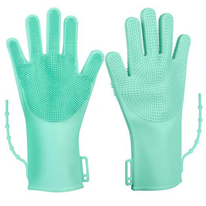 Magische Geschirrspülhandschuhe