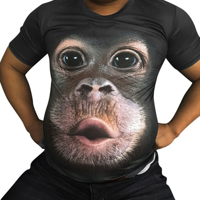3D 'Affe' T-Shirt