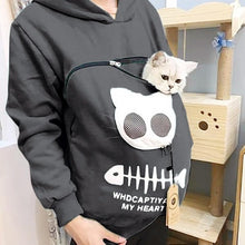 Laden Sie das Bild in den Galerie-Viewer, KANGAROO KATZEN HOODIE