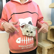 Laden Sie das Bild in den Galerie-Viewer, KANGAROO KATZEN HOODIE