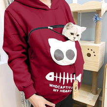 Laden Sie das Bild in den Galerie-Viewer, KANGAROO KATZEN HOODIE