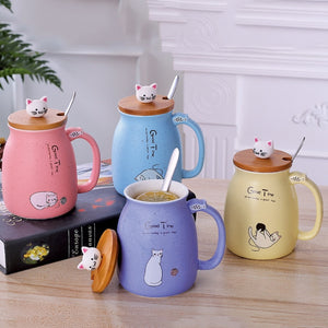 HITZEBESTÄNDIGE KATZEN TASSE - 450ML