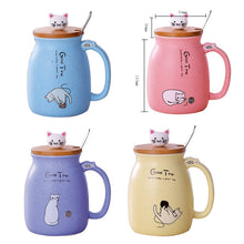 Laden Sie das Bild in den Galerie-Viewer, HITZEBESTÄNDIGE KATZEN TASSE - 450ML