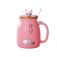 Laden Sie das Bild in den Galerie-Viewer, HITZEBESTÄNDIGE KATZEN TASSE - 450ML
