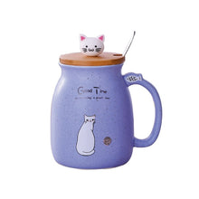 Laden Sie das Bild in den Galerie-Viewer, HITZEBESTÄNDIGE KATZEN TASSE - 450ML