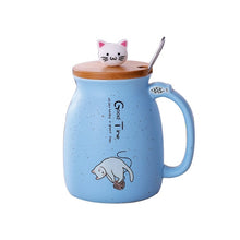 Laden Sie das Bild in den Galerie-Viewer, HITZEBESTÄNDIGE KATZEN TASSE - 450ML